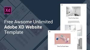 Adobe Xd Free Website Templates Download How To Download Free Web Temp Free Website Templates Website Template Free Web Template