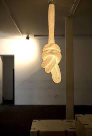 Kibisi Knot Lamp A Tube Like Light Up Device Starting And Ending At The Same Point Its Intended Less As Lamp And More Lamba Aydinlatma Elemanlari Asma Lamba