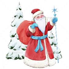 Watercolor Santa Claus Illustration Christmas Illustration How To Draw Santa Felt Crafts Christmas