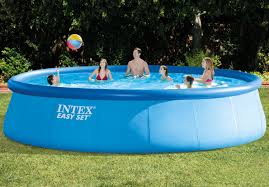 Intex 26176 Ex 28176 Round Easy Set Pool Above Ground 549x122cm Piscina Intex Piscinas Por Encima Del Suelo Piscina