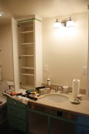 Scour thrift stores, yard sales and flea markets for a piece that is the right size for your space. Bathroom Vanity