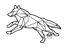 With the rising trend in geometric tattoos, you definitely wouldn't want to miss out on this geometric wolf tattoo. Download Geometric Wolf Tattoo Design Based Off The Actual Lupus Tattoos Designs Wolf Geometric Png Image With No Background Pngkey Com
