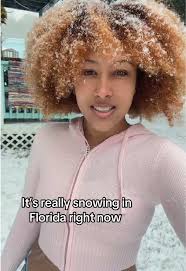 Snow in Santa Rosa Florida