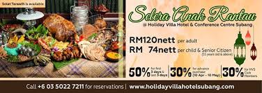Wifi and parking are free, and this hotel also features an indoor pool. 5 Little Angels Buffet Ramadan At Holiday Villa Subang