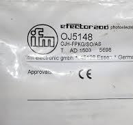 IFM OJ5148 Diffuse reflection sensor with background suppression  OJH-FPKG/SO/AS