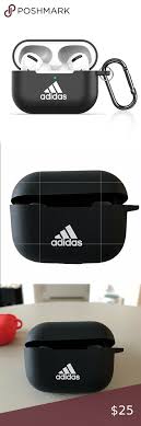 New Adidas Airpods Pro Case Cover Silicon In 2020 Blue Adidas Iphone Accessories Case Cover