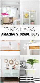 10 Ikea Hacks Amazing Storage Ideas Hawthorne And Main Diy Home Decor Projects Ikea Diy Ikea Hack Storage