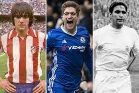 Born 28 december 1990) is a spanish professional footballer who plays as a left back or wing back for premier league. Marcos Alonso S Father Was Barcelona Hero And Chelsea Star S Grandad Was A Real Madrid Legend