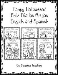 Discover thanksgiving coloring pages that include fun images of turkeys, pilgrims, and food that your kids will love to color. Spanish Halloween Coloring Worksheets Teaching Resources Tpt