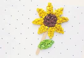 Cara membuat bunga dari sedotan juga tak sulit. 9 Inspirasi Diy Bunga Matahari Bisa Dibikin Dari Piring Kertas Lho