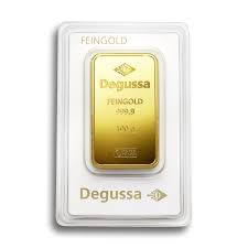 The right gift for every occasion. 100 G Degussa Goldbarren Gepragt
