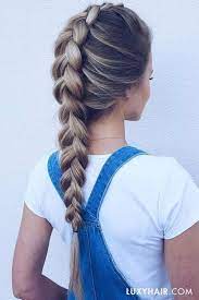If you want to try something new, take a look at these pictures with two reverse french braids. 50 Inspiring Ideas For French Braids That Stand Out In 2020