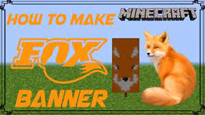 Make your own skins from scratch or edit existing skins in your browser using the skin editor. Minecraft How To Make Fox Banner Mangoman Youtube