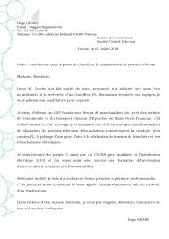 Lettre De Motivation Chauffeur Poids Lourd