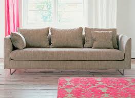 Designers guild delft flower sky duvet. Contemporary Sofa Balance Designers Guild Fabric 3 Seater Beige