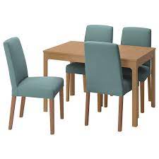If you caught my last post on the topic, you know i've partnered with ikea on a makeover of our bowling alley. Ekedalen Bergmund Table And 4 Chairs Oak Ljungen Light Green Ikea