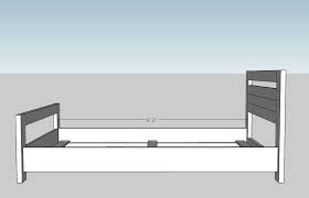 This is diy bed frame, bookcase headboard, and footboard. Diy Basic Twin Bed