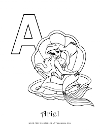 Here's a set of free printable alphabet letter images for you to download and print. Free Printable Disney Alphabet Coloring Pages Disney Alphabet Disney Princess Coloring Pages Alphabet Coloring Pages