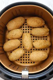 air fryer cooked bread rolls oil free