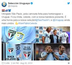 The advantage of transparent image is that it can be used efficiently. Selecao Uruguaia Faz Postagem Agradecendo Homenagem Da Camisa Tricolor Celeste E Fara Sorteio