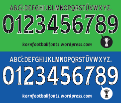 Currently over 10,000 on display for your viewing pleasure Scottish Premier League 10 15 Vector Font Kornfootballfonts