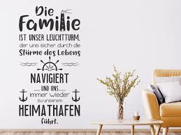 Wandtattoo Die Familie Ist Unser Leuchtturm Wandtattoo De Zitat Familie Zitate Zum Thema Leben Familie Ist