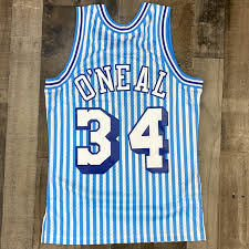 Here at the cheapest store of the nba you can find all of your favorite los angeles lakers jerseys available year round. Mitchell Ness Nba Striped Swingman Jersey Lakers 96 Shaquille O Nea Major Key Clothing Shop
