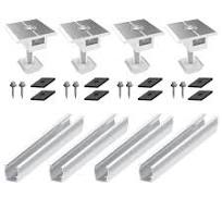 Amazon.com: Solar Panel Roof Bracket Aluminium Solar Panel ...