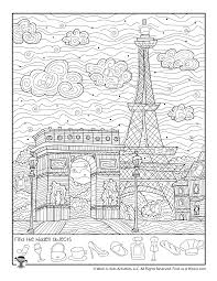 Paris Eiffel Tower Hidden Object Printable Woo Jr Kids Activities Hidden Pictures Hidden Picture Puzzles Hidden Pictures Printables