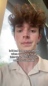 Pov Waiting for The Job Interview