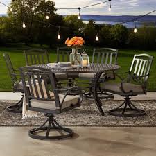 Sams club patio furniture set. Member S Mark Harbor Hill 7 Piece Cushion Dining Set Sam S Club