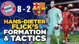 Before long, he had bayern back at their best, colle. Pes 2020 Hans Dieter Flick Bayern Tactics Vs Barcelona In That Brutal 8 2 Defeat Youtube