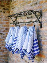 Large double shelf wall mounted bar bathroom towel holder rail storage rack d0m9. Stunning Outdoor Swimming Pool Design Ideas Outdoor Towel Rack Towel Rack Pool Swimming Pool House