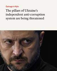 The Economist on X: "The Ukrainian government's decision to launch a  full-frontal assault on its most consequential anti-corruption reforms  implies that something sinister is at work https://t.co/7OSHZHFv0b Photo:  Getty Images https://t.co/gbiim415ao" /