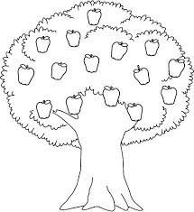 Cut the coloring book pages out and staple or tape together. Apple Tree Coloring Pages Printable Apple Coloring Pages Tree Coloring Page Christmas Tree Coloring Page