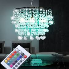 Maybe you would like to learn more about one of these? Rgb Led Pendant Lamp For The Living Room With Crystal London Meinelampe