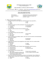 Maybe you would like to learn more about one of these? Soal Semester Genap Xii Kepegawaian Pdf
