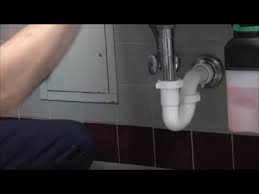 new sink tailpiece and p trap