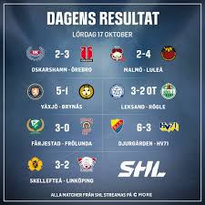 Då kommer ett oväntat drag. Shl Det Var Full Omgang I Dag Och Har Ar Dagens Facebook