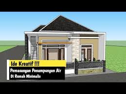 Jendela kaca rumah minimalis modern sangat beragam. Pemasangan Tabung Air Dengan Ide Kreatif Di Rumah Minimalis Youtube