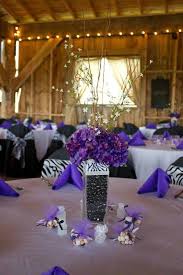 Decoration 65th Birthday Party Ideas For Mom Purple And Zebra Wedding Decor Zebra Wedding Zebra Party Diy Wedding Decorations