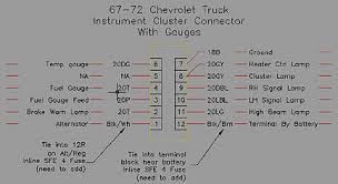 Classic series wiring kit features: 67 72 Non Gauge Dash Bezel Plug Wiring Diagram The 1947 Present Chevrolet Gmc Truck Message Board Network