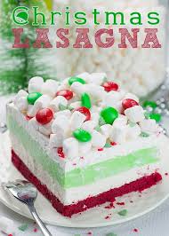 Our favorite holiday cookies, cakes, breads, and more! Christmas Lasagna Layered Christmas Dessert Recipe With Peppermint