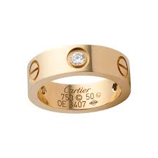 Love Ring Rings Yellow Gold Diamonds Fine Rings For Women Cartier Cartier Love Ring Love Ring Cartier Jewelry