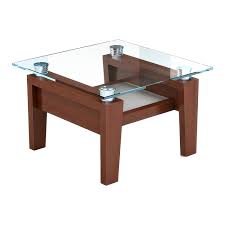 In contemporary living areas, coffee tables and end tables are always welcome. Good Price Small Glass Surface Wood Feet Coffee Table End Table Buy Coffee Tables Glass Coffee Table End Table Product On Alibaba Com