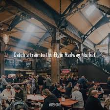 This One Of A Kind Market Established In An Old Fruit Warehouse Was Inspired By An Old Railway Station Given Its Loca South Africa Travel Railway Station Elgin