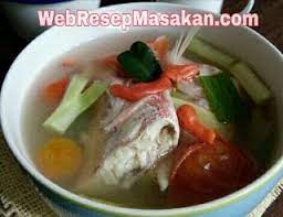 Resep Sup Ikan Kakap Kuah Bening Resep Sup Sup Ikan Resep Masakan