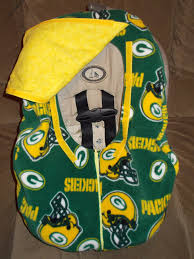 Pin By Love My Green Bay Packers On The Green Bay Packers Baby Car Seats Infant Car Seat Cover Baby Cover
