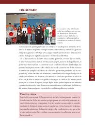 0 ratings0% found this document colores, tijeras, pegamento, cartulinas, hojas blancas, revistas, libros de la biblioteca del aula, marcadores, diccionario. Los Conflictos Componentes De La Convivencia Diaria Formacion Civica Y Etica 6to Bloque 5 Apoyo Primaria