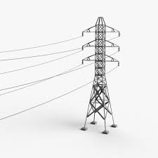Powerline 3d Model In 2020 3d Model Powerline Model Trains